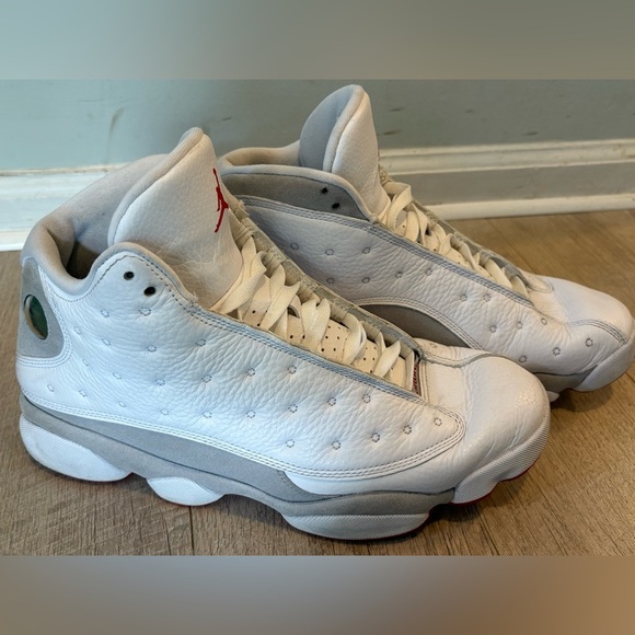 Nike Air Jordan 13 Retro Wolf Grey Men’s 12 - Picture 12 of 16